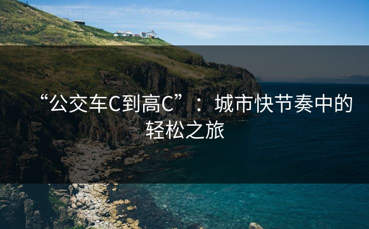 “公交车C到高C”：城市快节奏中的轻松之旅